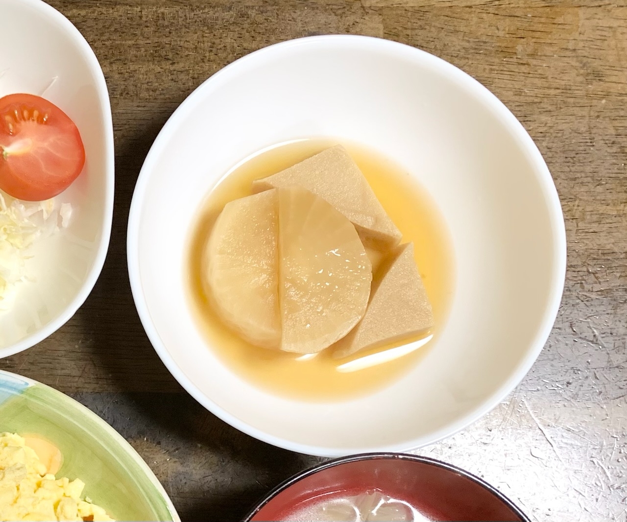 和食　和食レシピ　大根と高野豆腐の煮物
