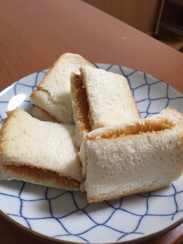 きな粉で簡単！ピーナツクリーム風サンドイッチ