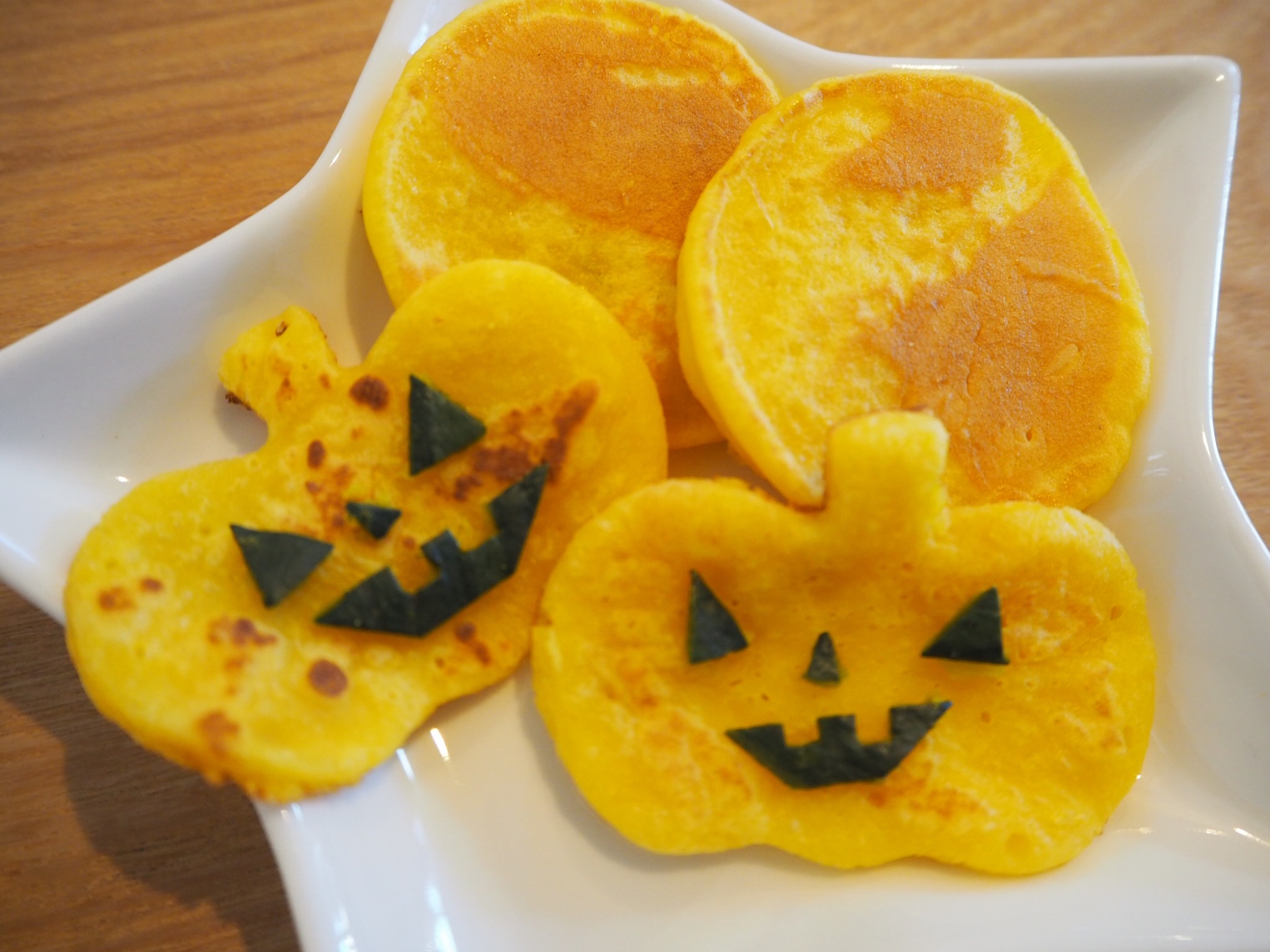 離乳食★かぼちゃのパンケーキ