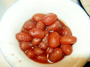 ふっくらおいしい金時豆の煮豆　（＾－＾）