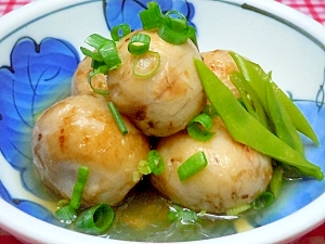 ☆中秋の名月には丸い里芋の煮物がヘルシーで美味♪