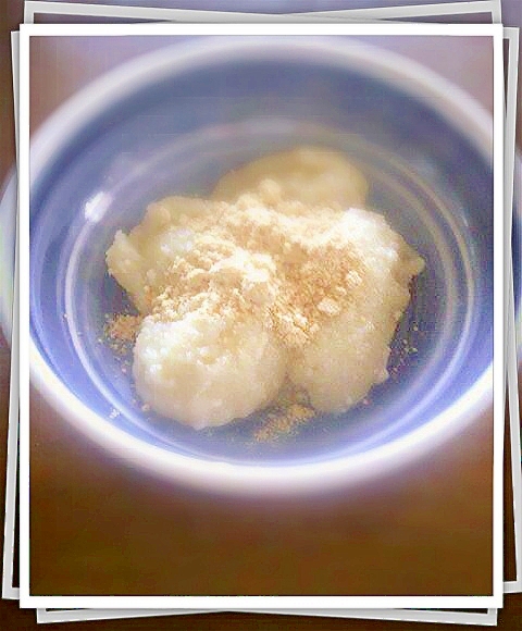 豆腐と片栗粉 薄力粉で もっちりレンジ餅 レシピ 作り方 By ヘルムート 楽天レシピ