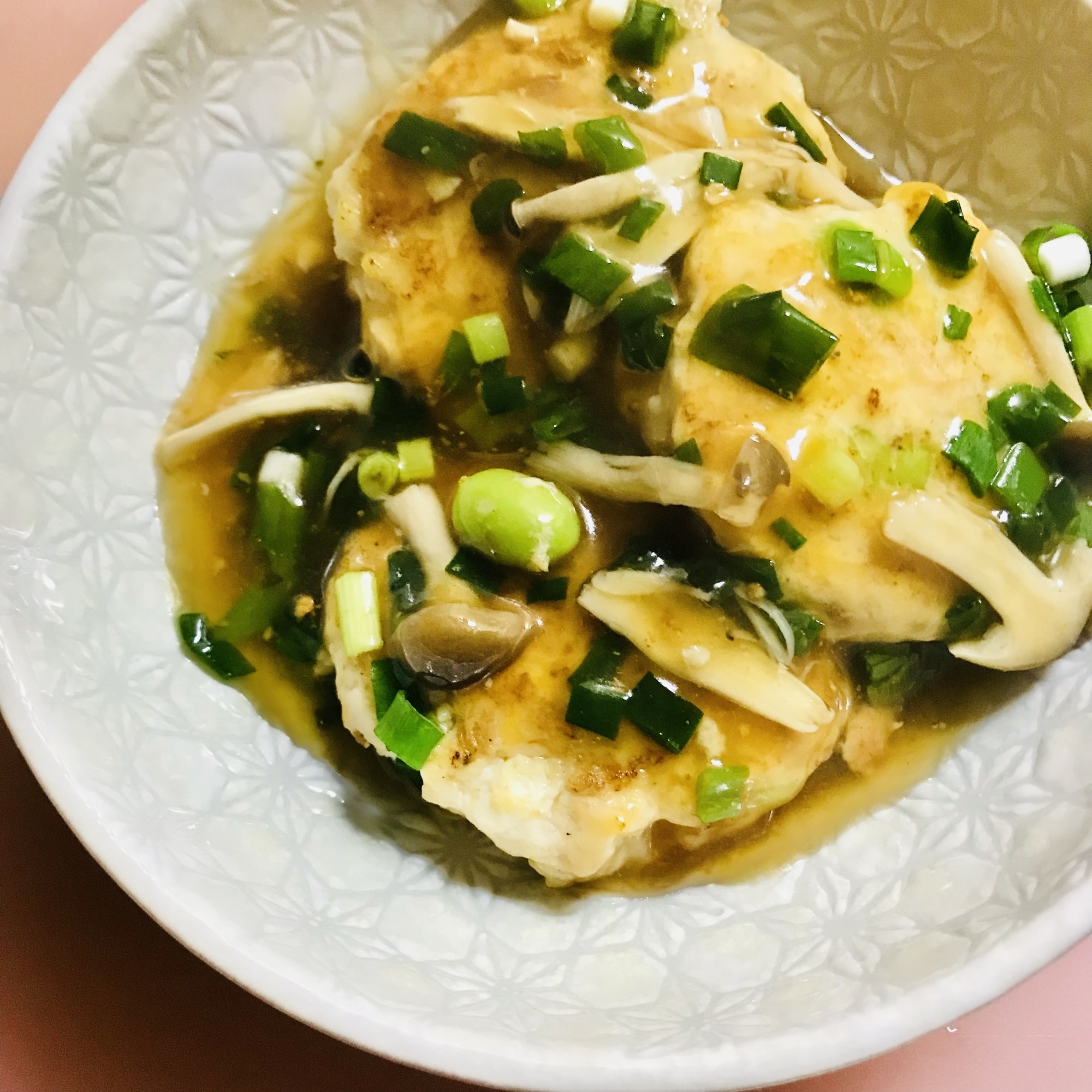 枝豆入り豆腐つくねのあんかけ レシピ・作り方 by sa_ko - 楽天レシピ