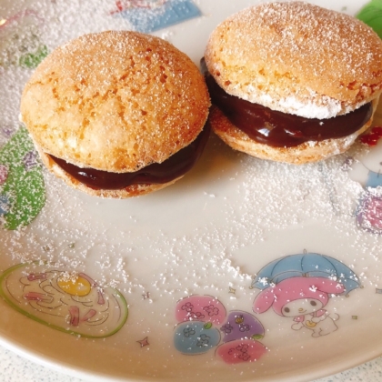 ふわふわの生地にガナッシュがよく合います꒰ᐢ •̤ ༝ •̤ ᐢ꒱