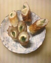 スライスチーズ巻きの塩もみきゅうり入りちくわ レシピ 作り方 By こあくま527 楽天レシピ