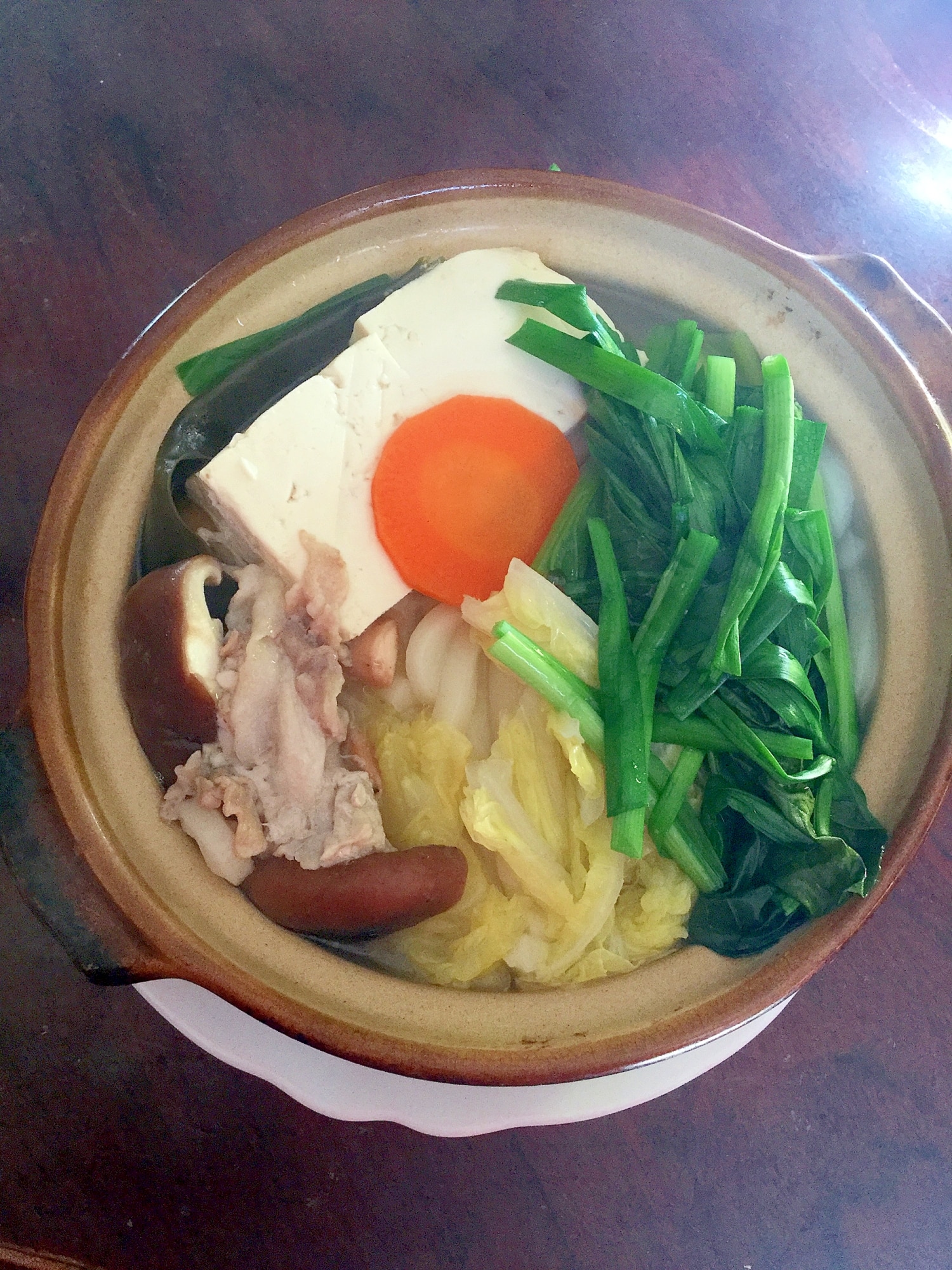 豚とニラの鍋焼きうどん！ レシピ・作り方 by とりあえず乾杯 - 楽天レシピ