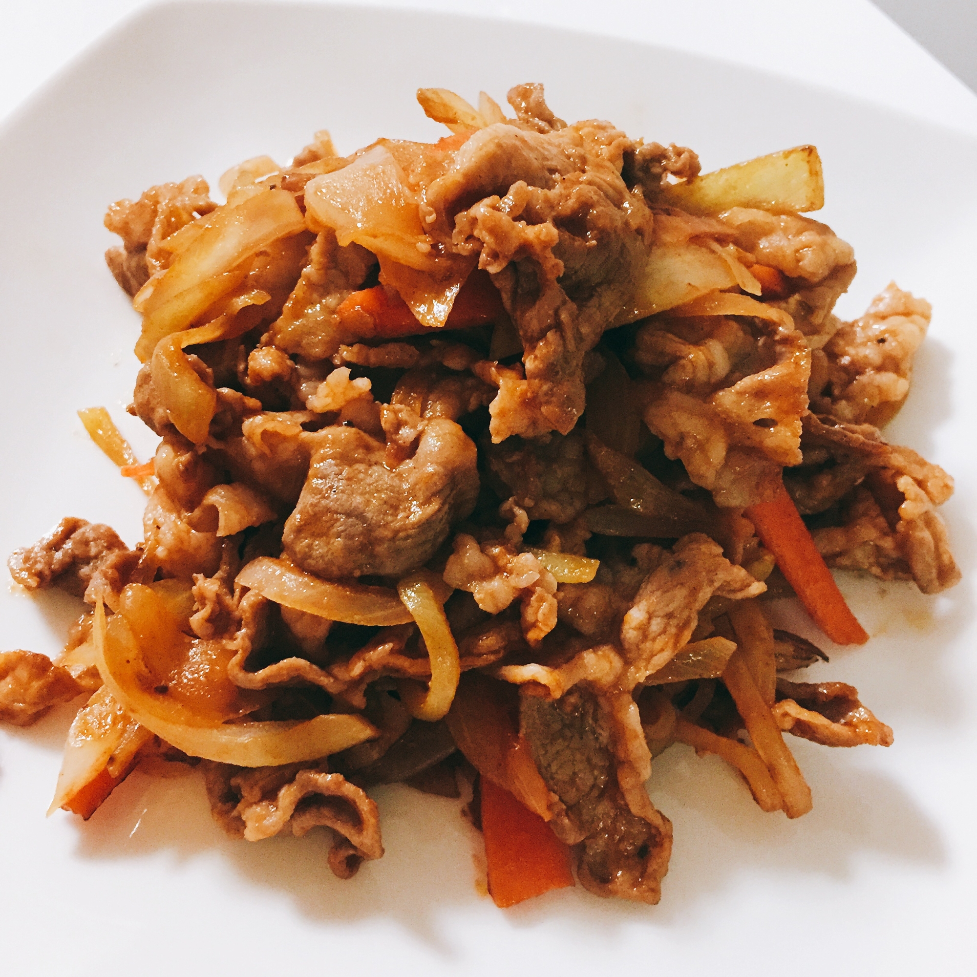 美味し〜い♬ 豚肉のケチャップ炒め♬