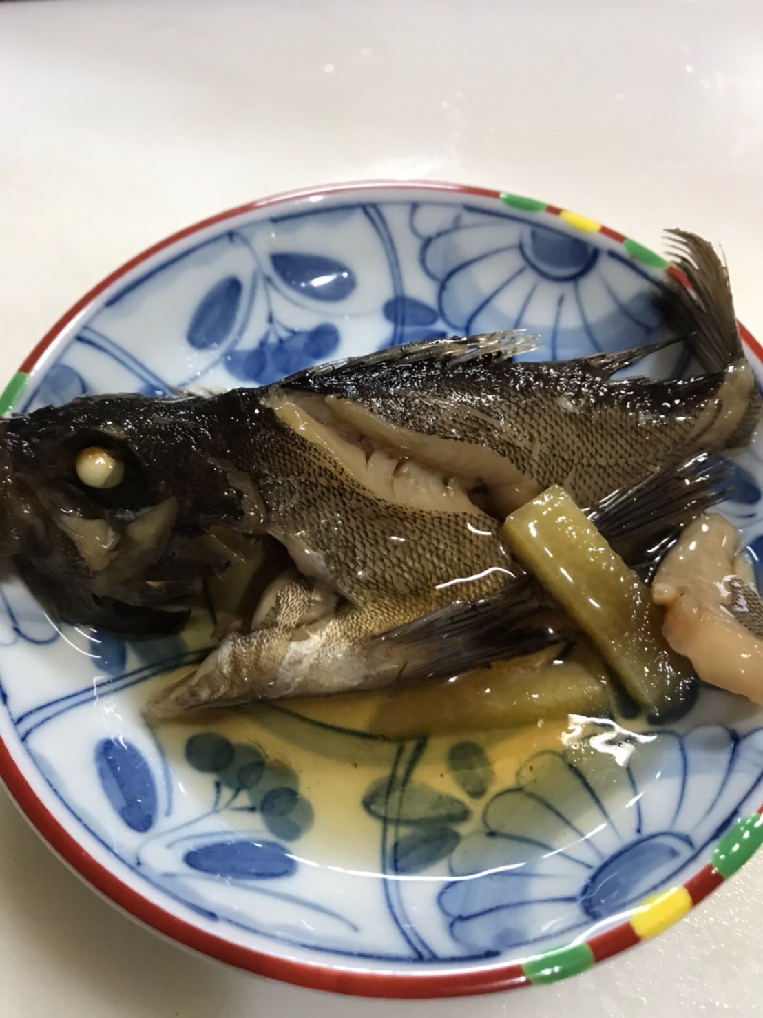 土生姜入り✨メバルの煮付け(^^)