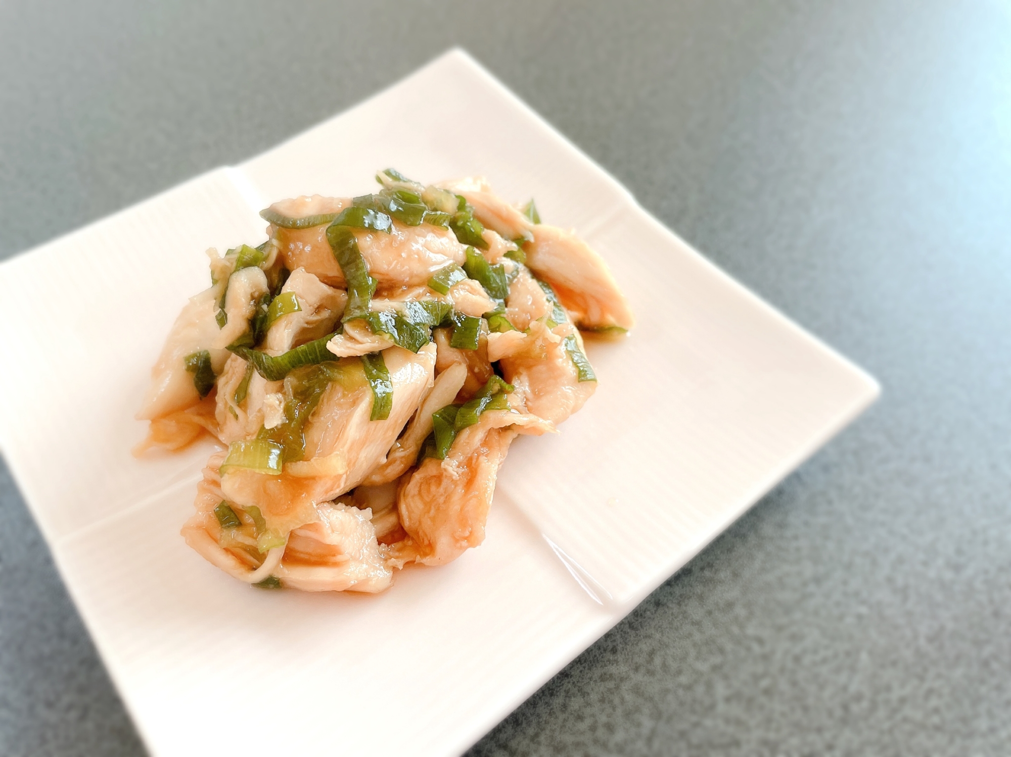 ノンオイル！ささみの生姜照り焼き