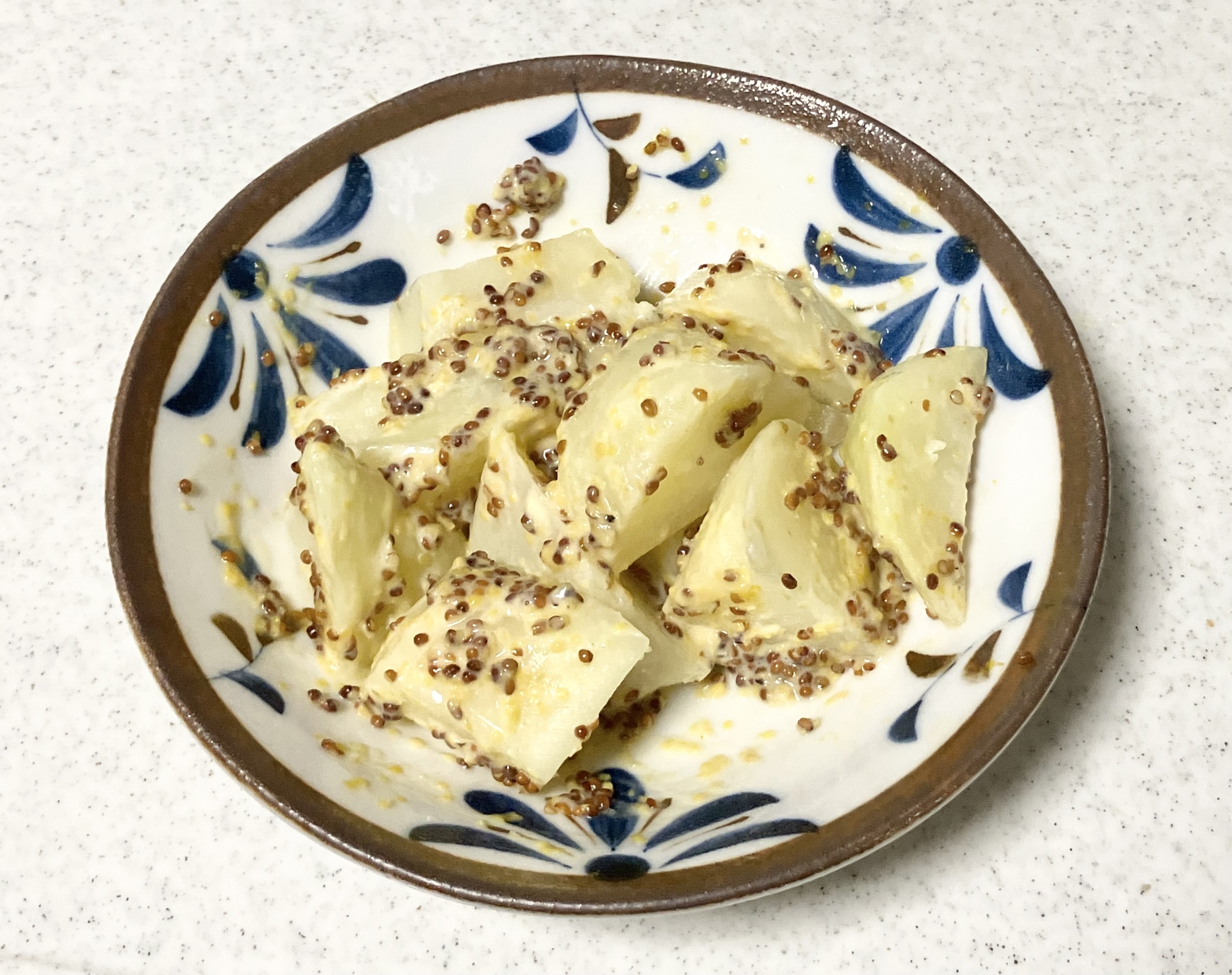 簡単⭐︎じゃがいもの粒マスタード和え