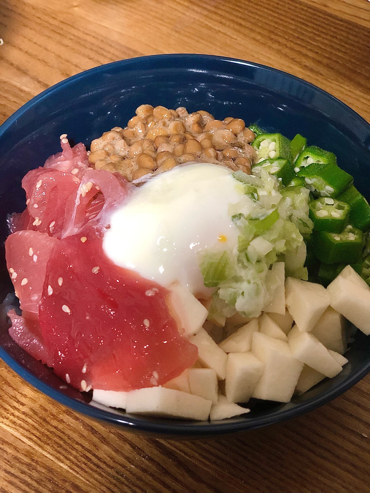 ヘルシー！ねばねばバクダン丼