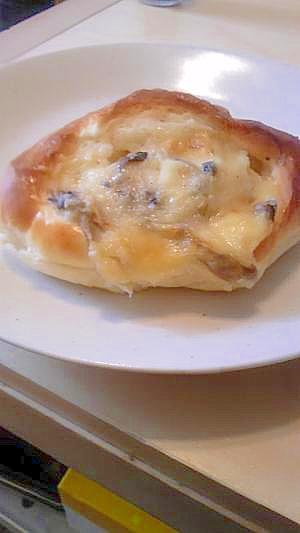ＨＢで作るきのこグラタンパン★