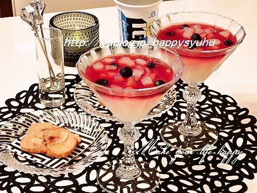 アイスボックス入りカルピスワインカクテル