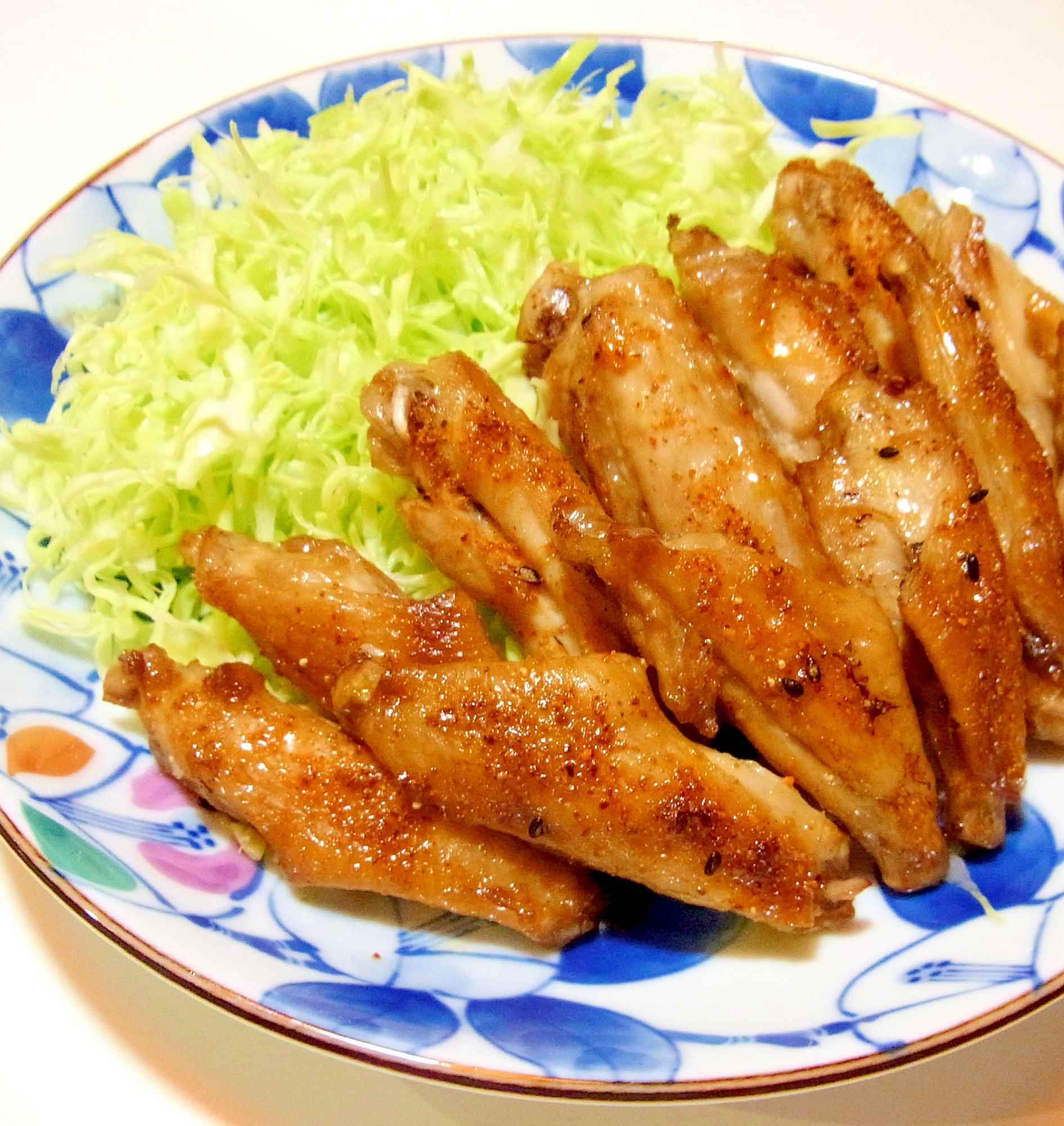 鶏手羽中のトースター焼き 七味醤油味 レシピ 作り方 By メリッコ 楽天レシピ