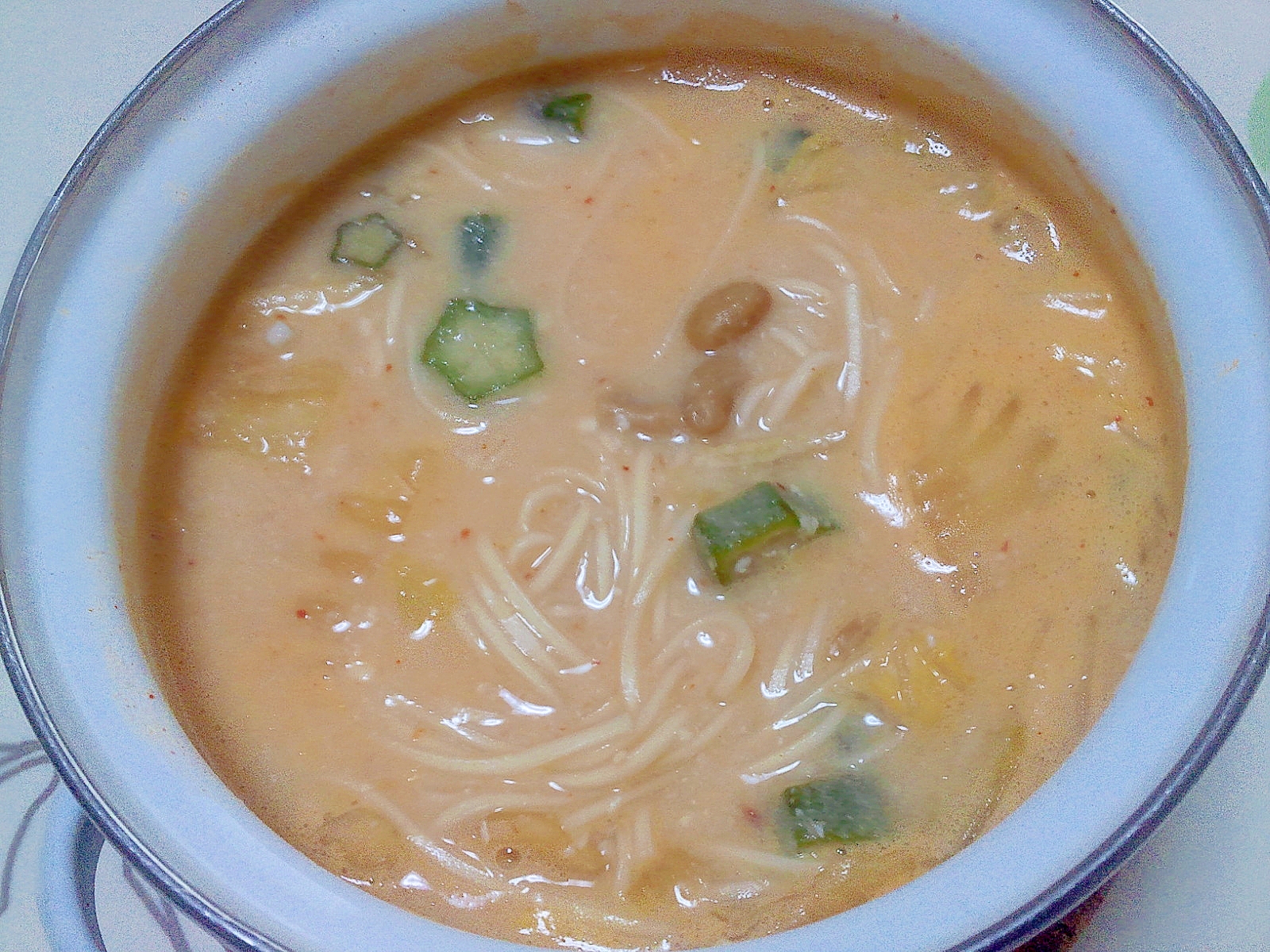 発酵食品たっぷり♪酒粕にゅうめん++