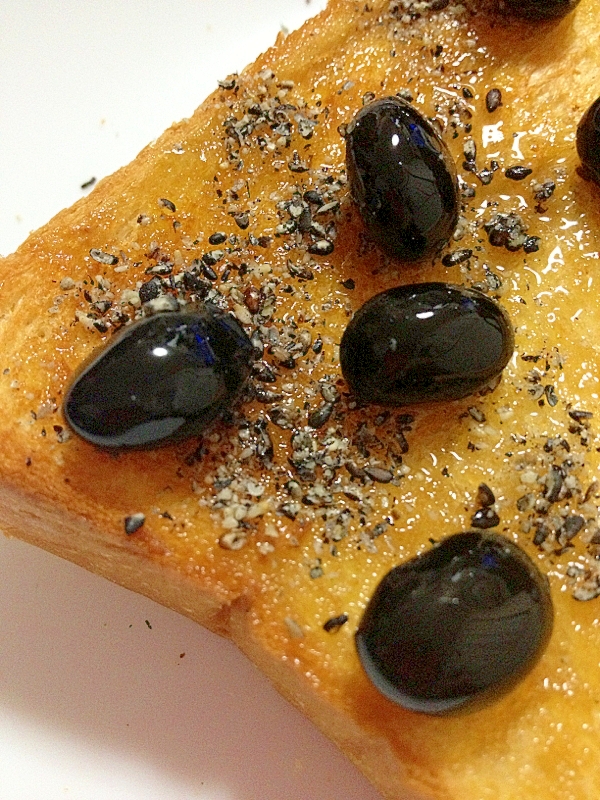 黒豆黒胡麻コンビのメープルバタートースト レシピ 作り方 By ゴールデンアルジータ 楽天レシピ 黒豆黒胡麻コンビのメープルバタートースト レシピ 作り方 By ゴールデンアルジータ 楽天レシピ