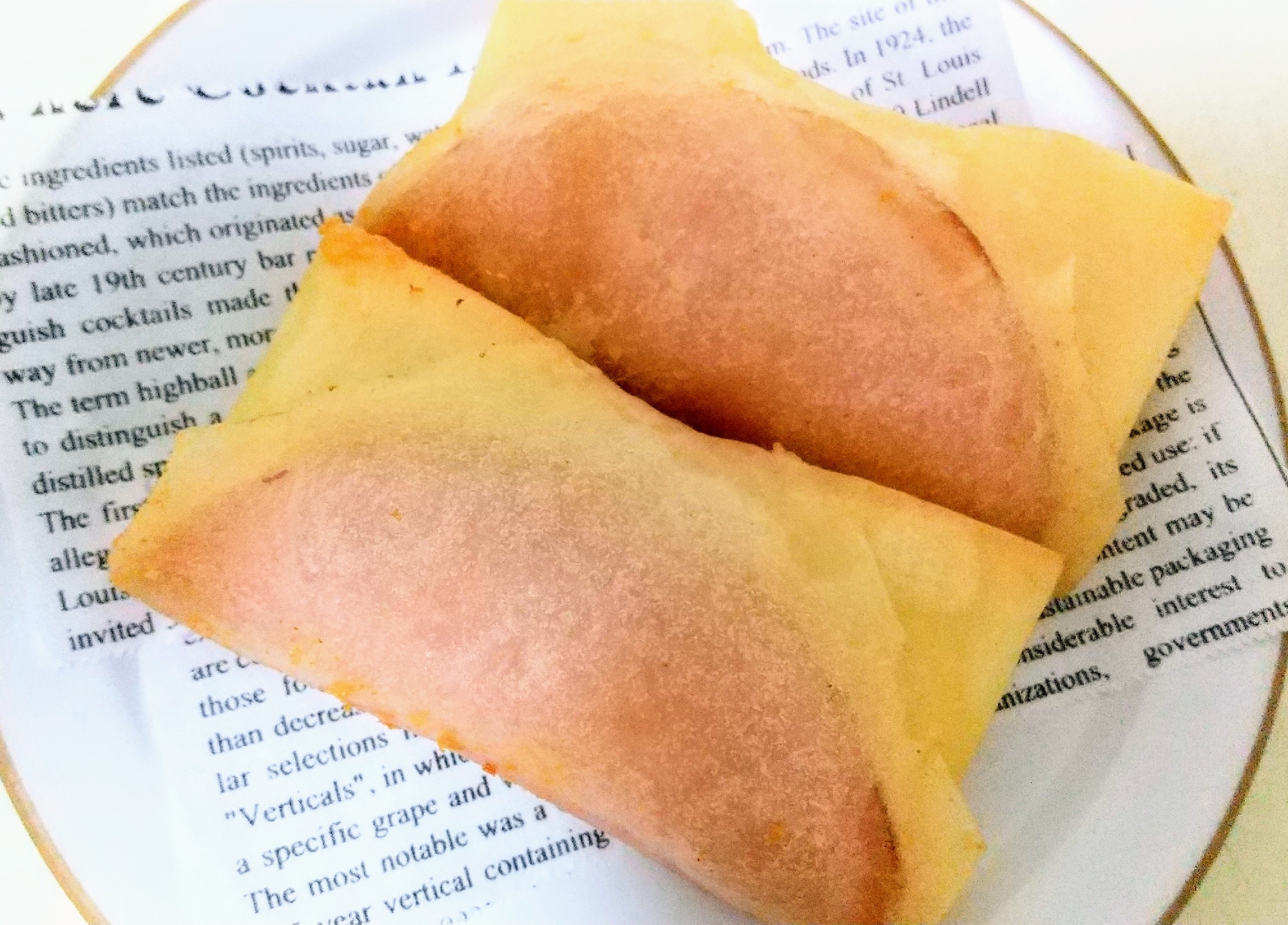 ハムチーズ春巻き