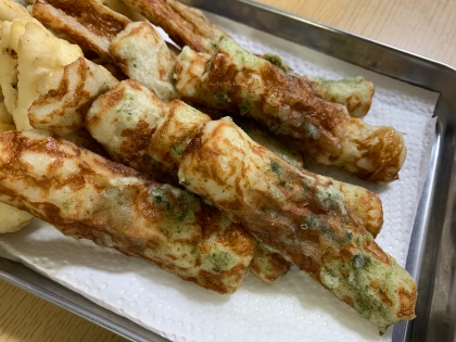 ちくわの磯辺揚げ