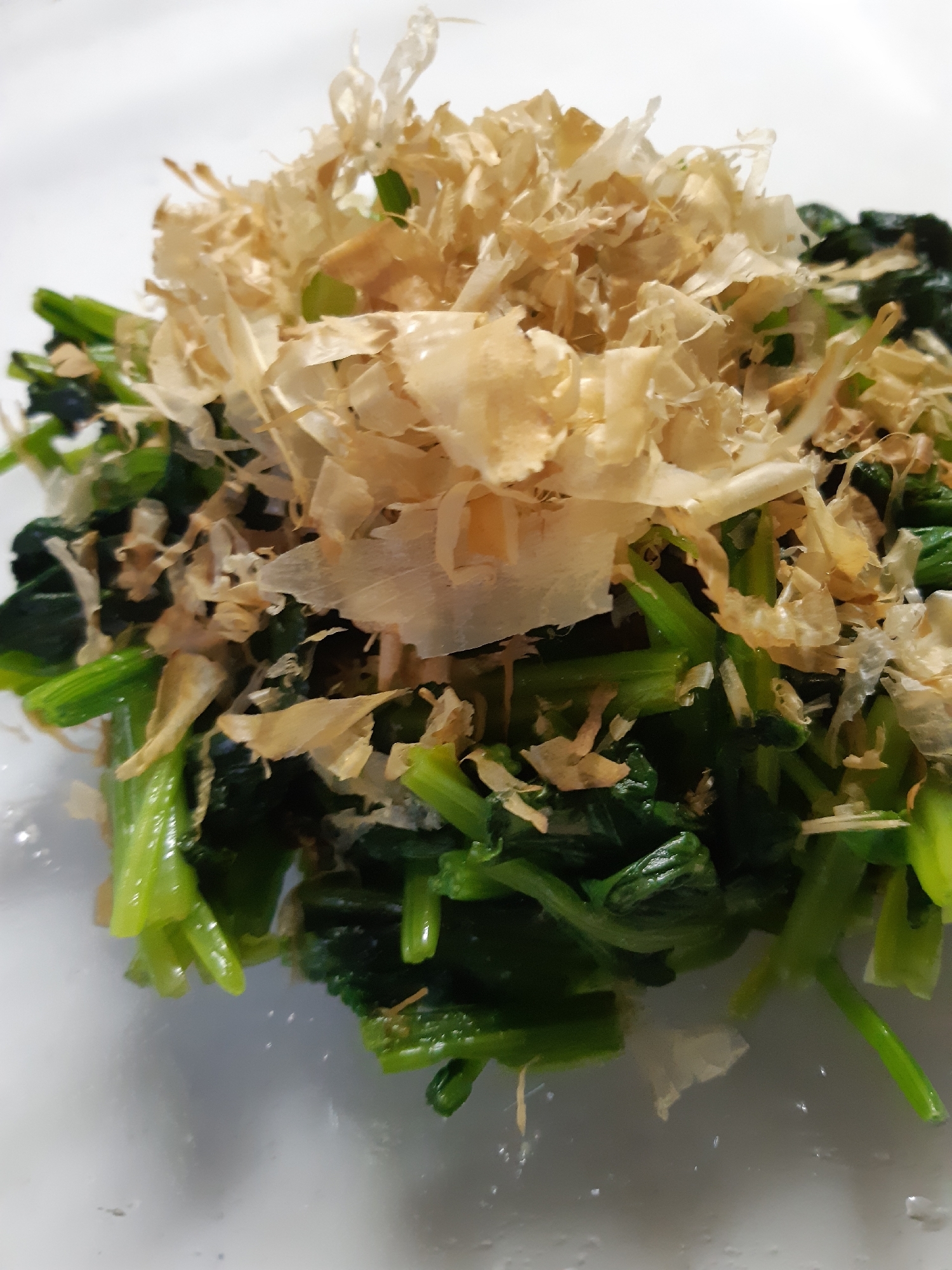 ほうれん草の梅肉あえ