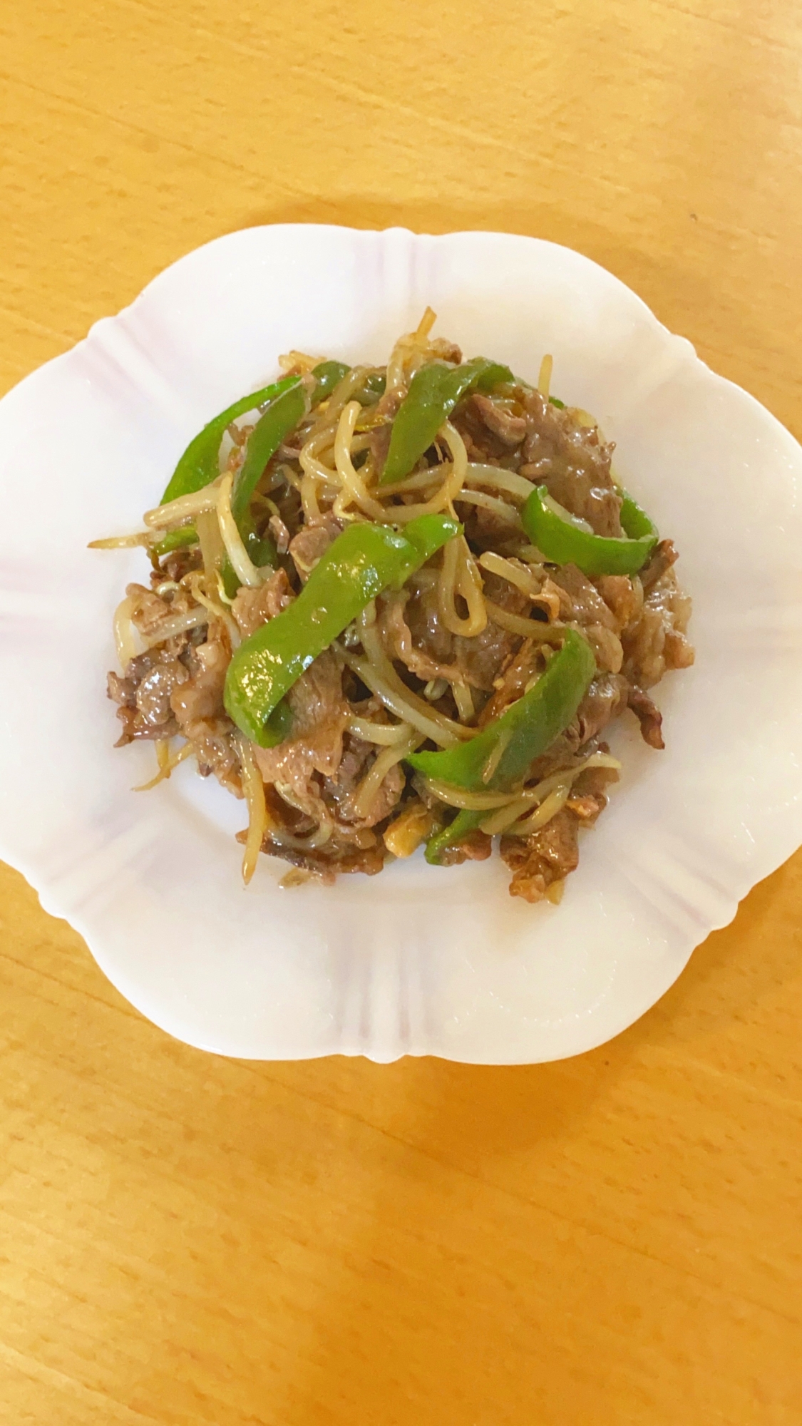 5分で完成！お弁当にも！お肉と野菜の炒め物☆