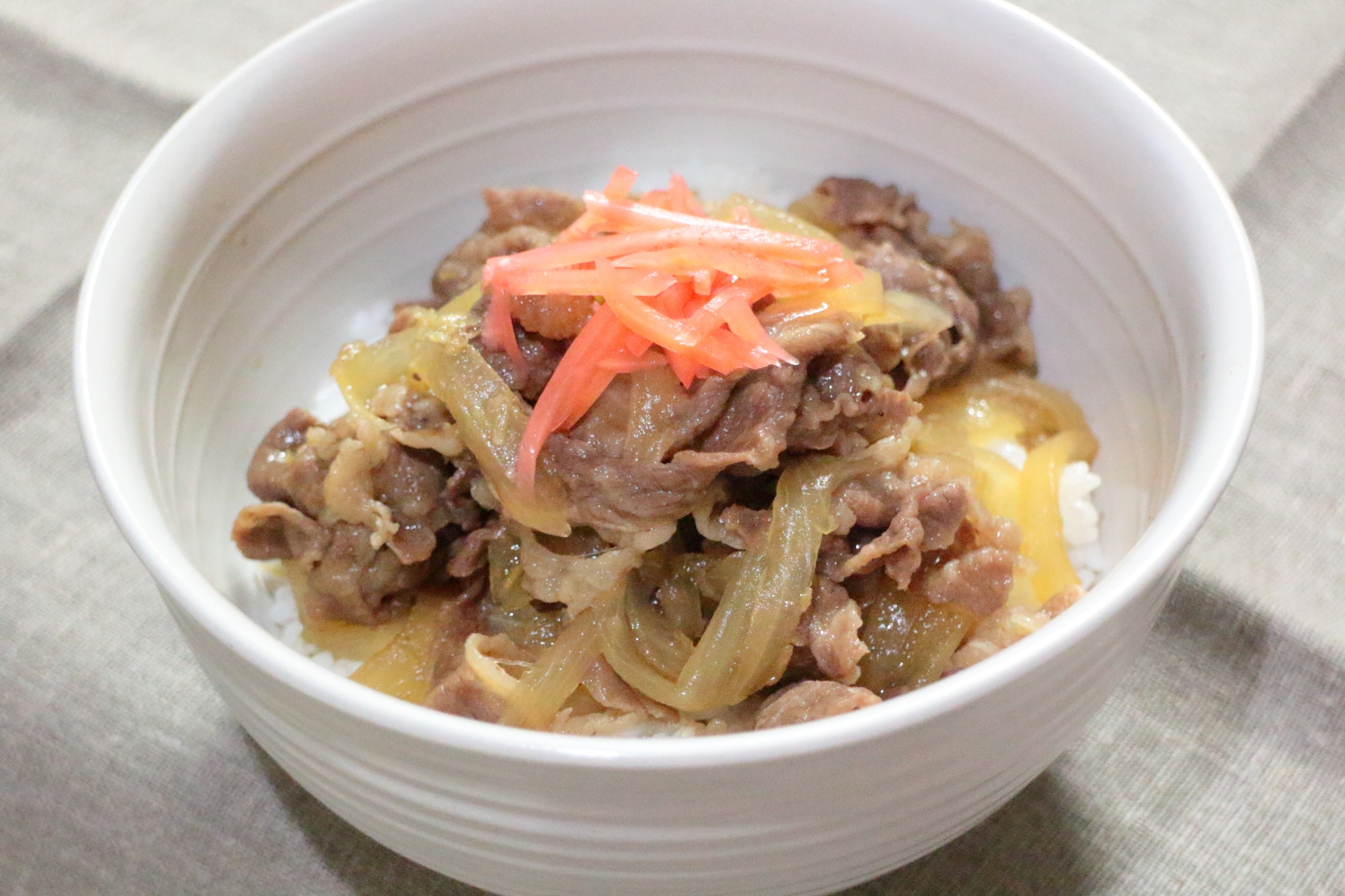 吉野家の牛丼にも負けない*黄金比率*牛丼