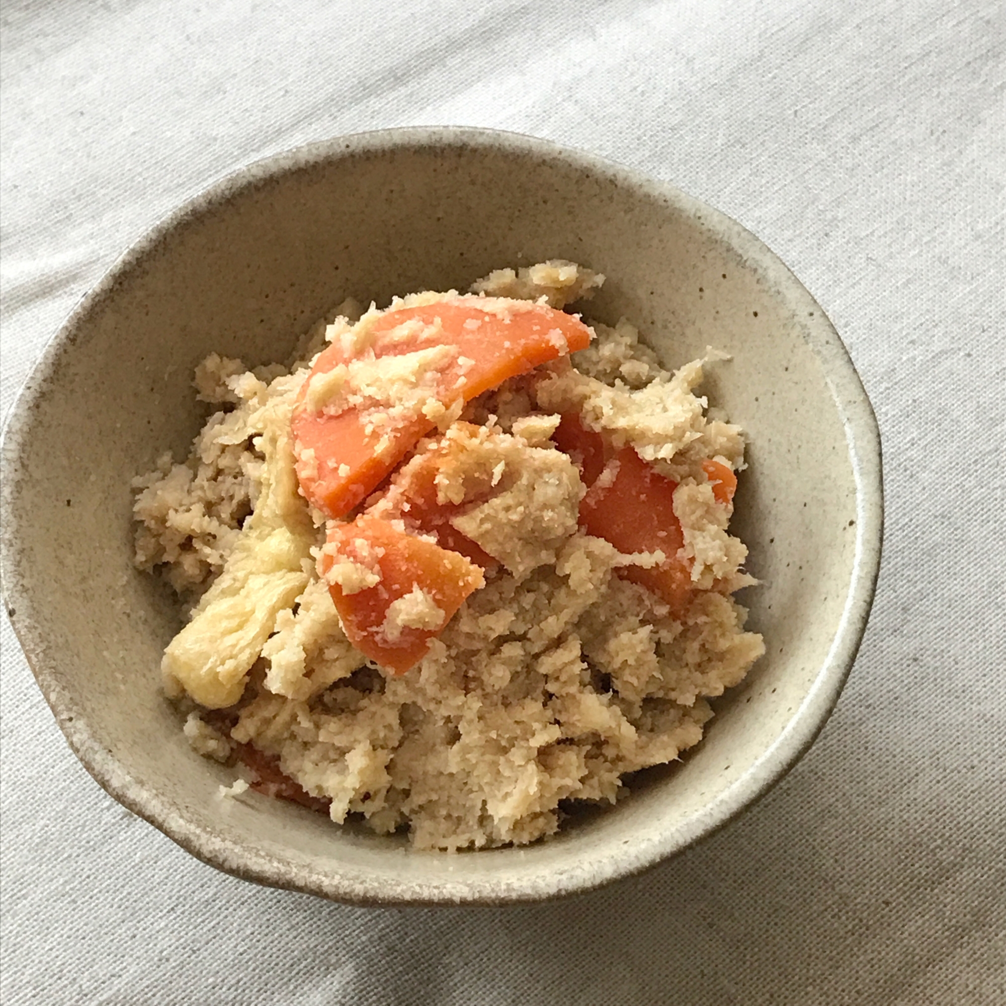 レンジで簡単 おからの煮物