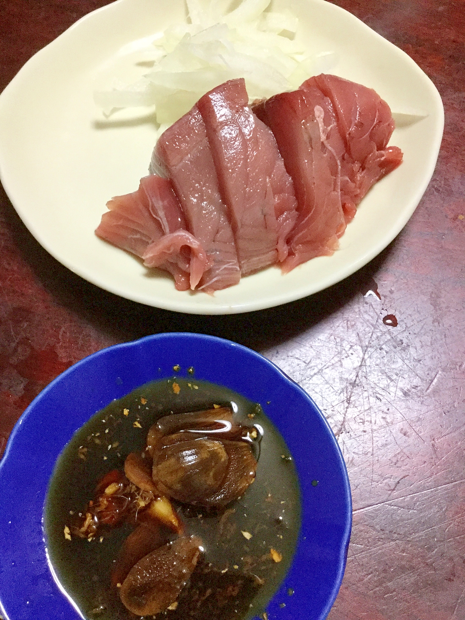 にんにくの醤油漬けdeかつおの刺身 レシピ 作り方 By とりあえず乾杯 楽天レシピ にんにくの醤油漬けdeかつおの刺身 レシピ 作り方 By とりあえず乾杯 楽天レシピ