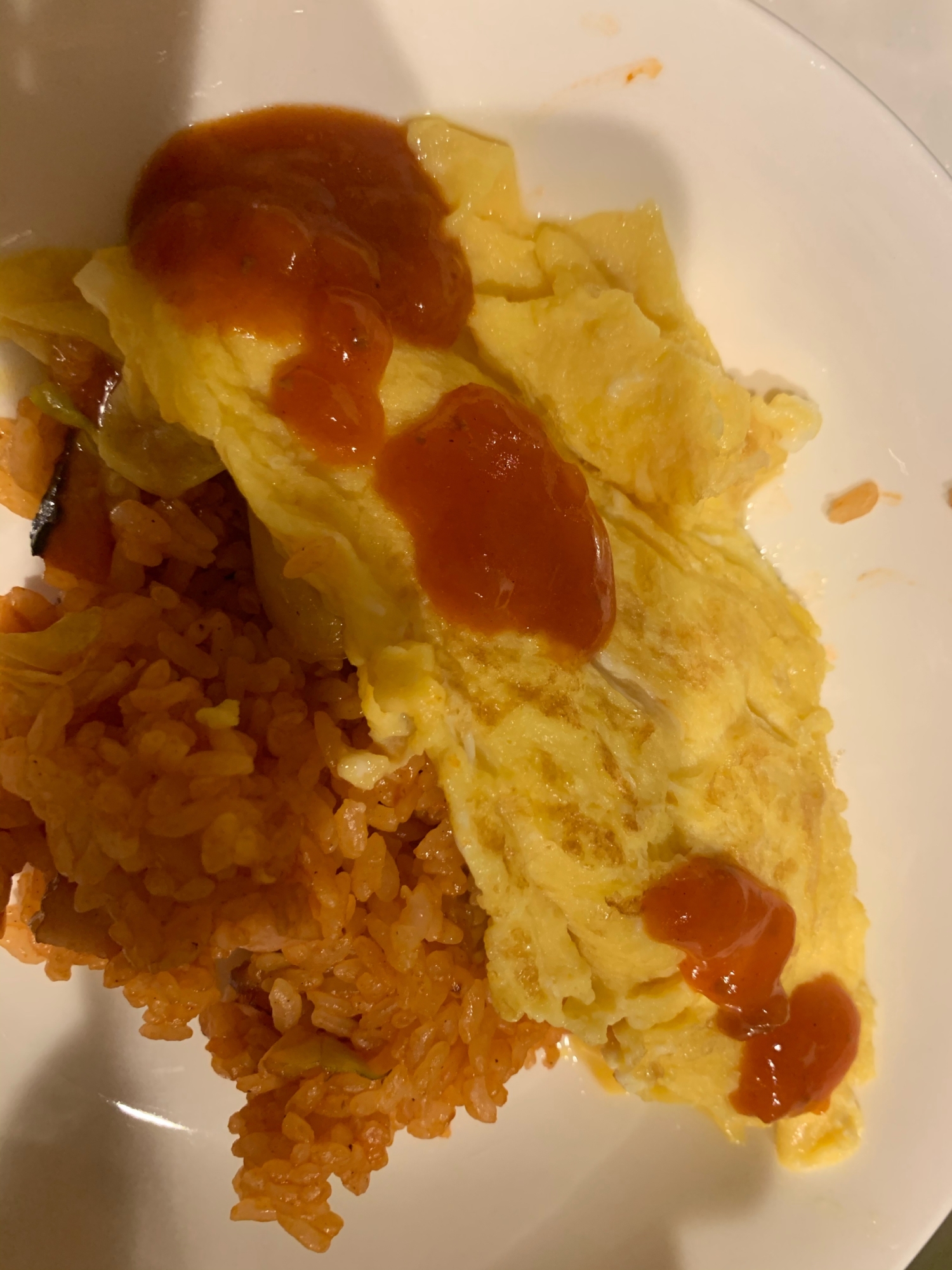 簡単オムライス