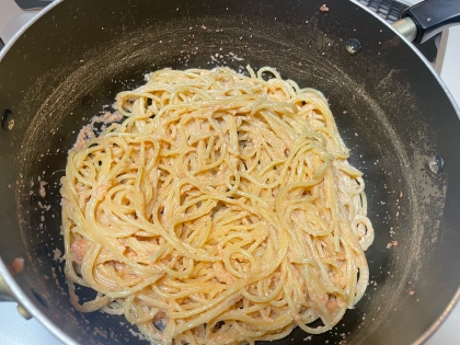 〜ワンパンたらこパスタ〜