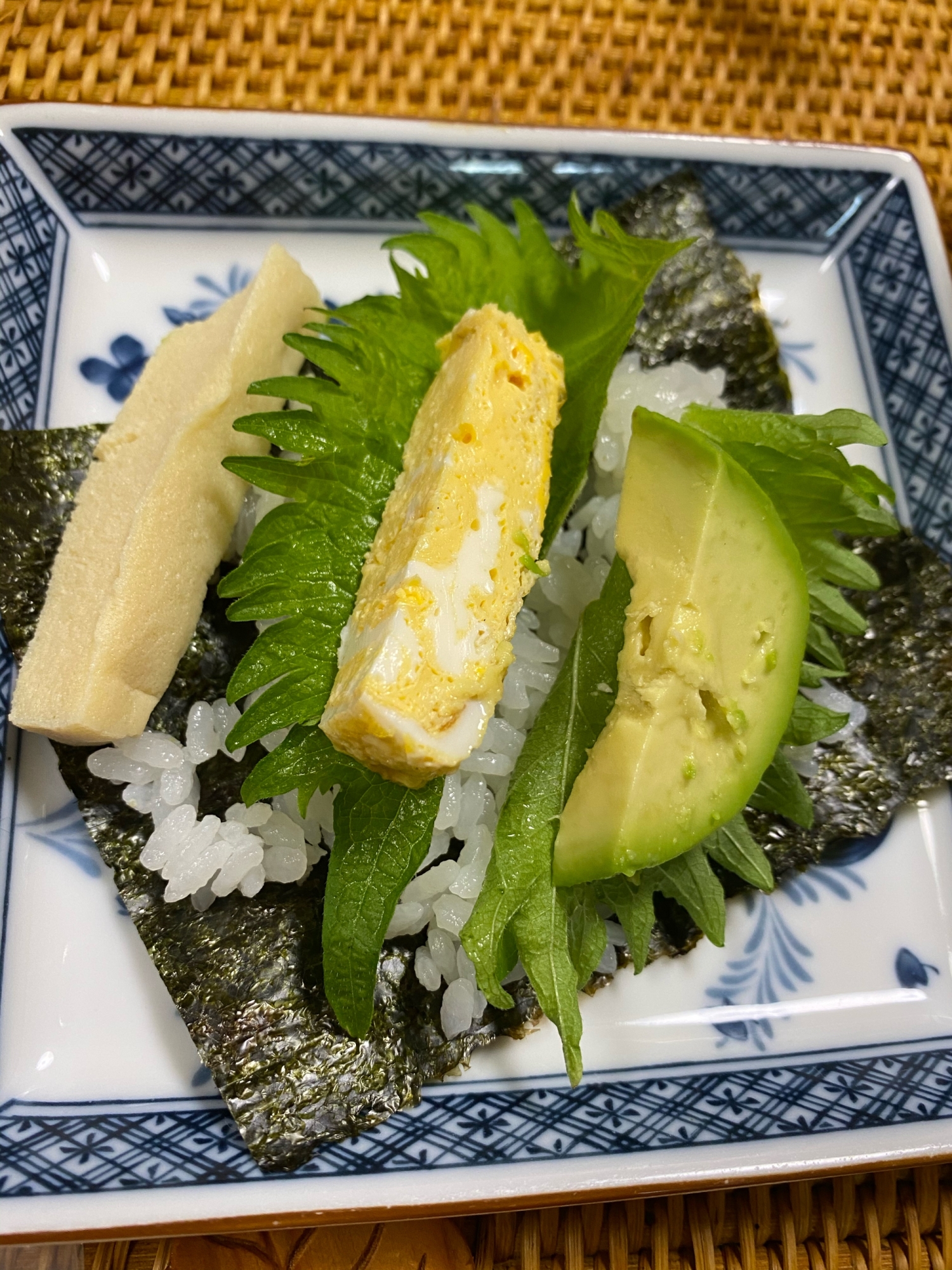 シンプル巻き寿司