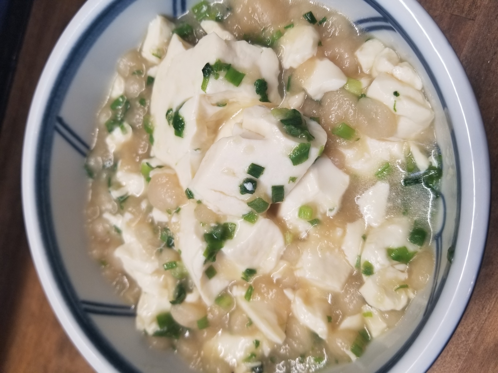 豆腐と天かすの簡単煮