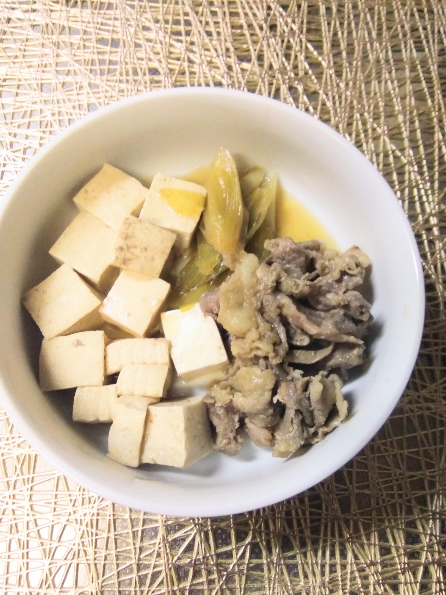 シミシミ☆肉豆腐☆牛肉