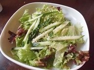 きゅうり☆水菜☆レタスサラダ