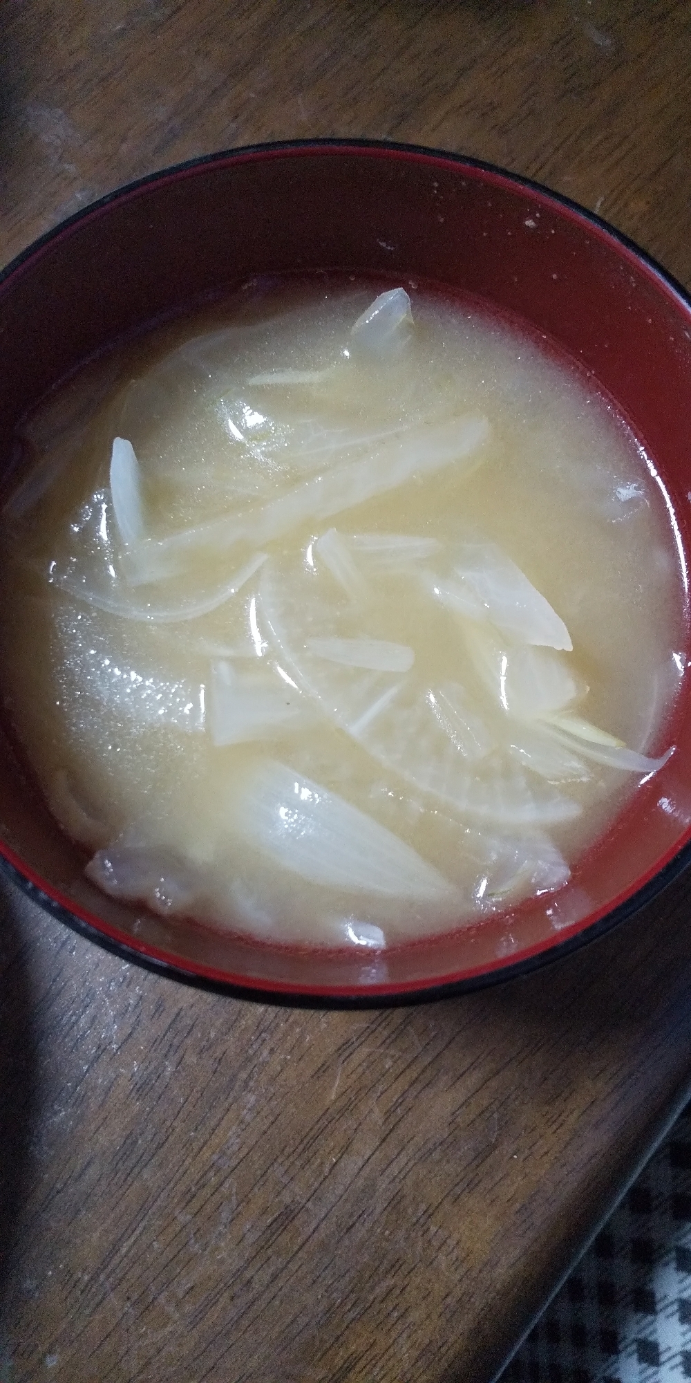 大根&玉ねぎの味噌汁