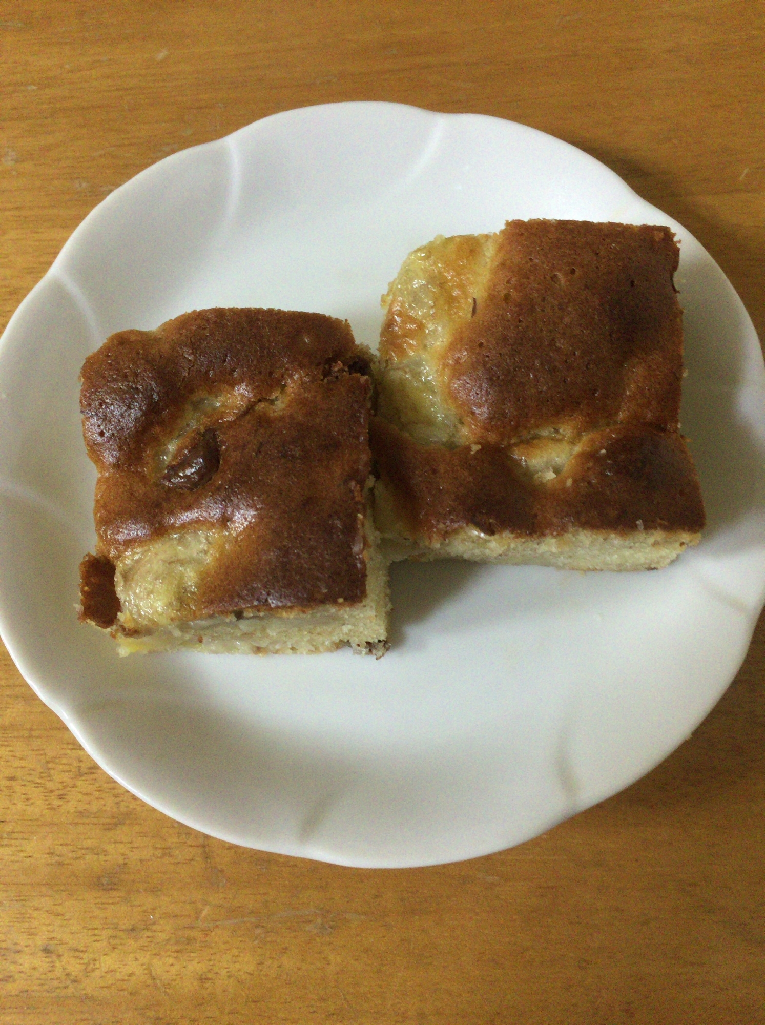 失敗なし！超簡単 チョコバナナケーキ♪