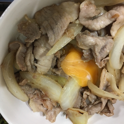再現レシピ すた丼 豚バラと玉葱のニンニク風味 レシピ 作り方 By あまえび 楽天レシピ