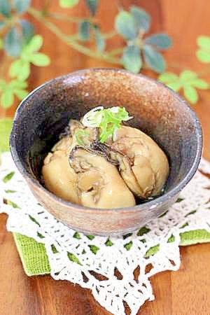 ご飯のお供♪牡蠣の時雨煮