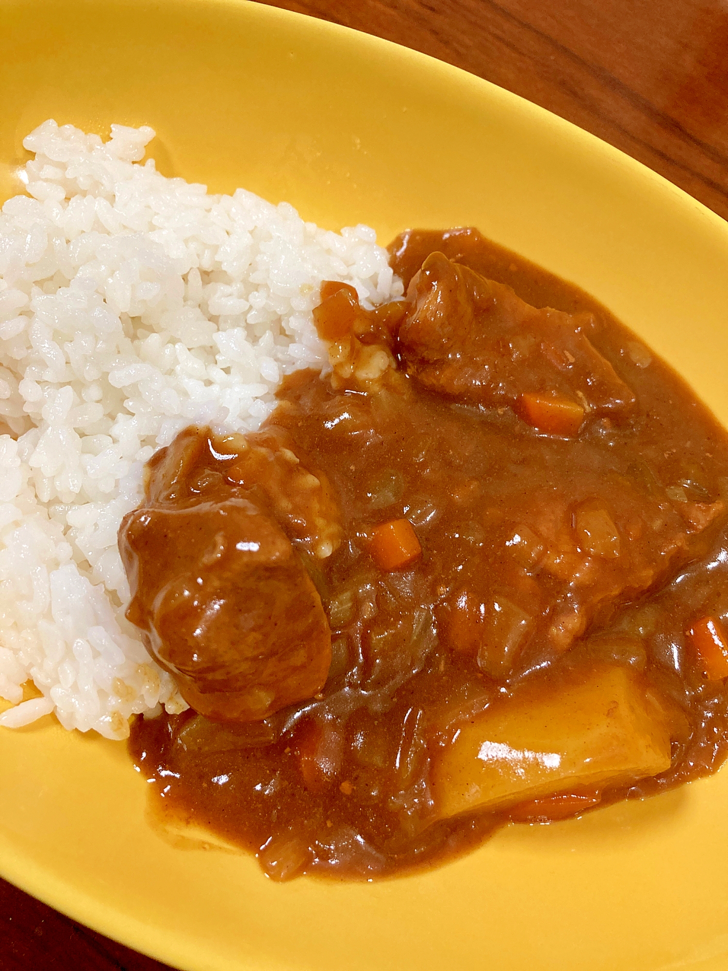 角切り豚肉で作るポークカレー