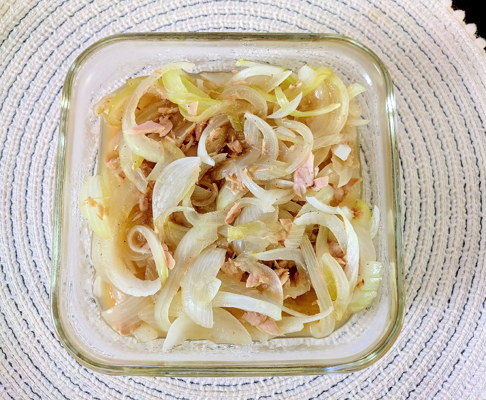 電子レンジで☆玉ねぎとツナの煮物