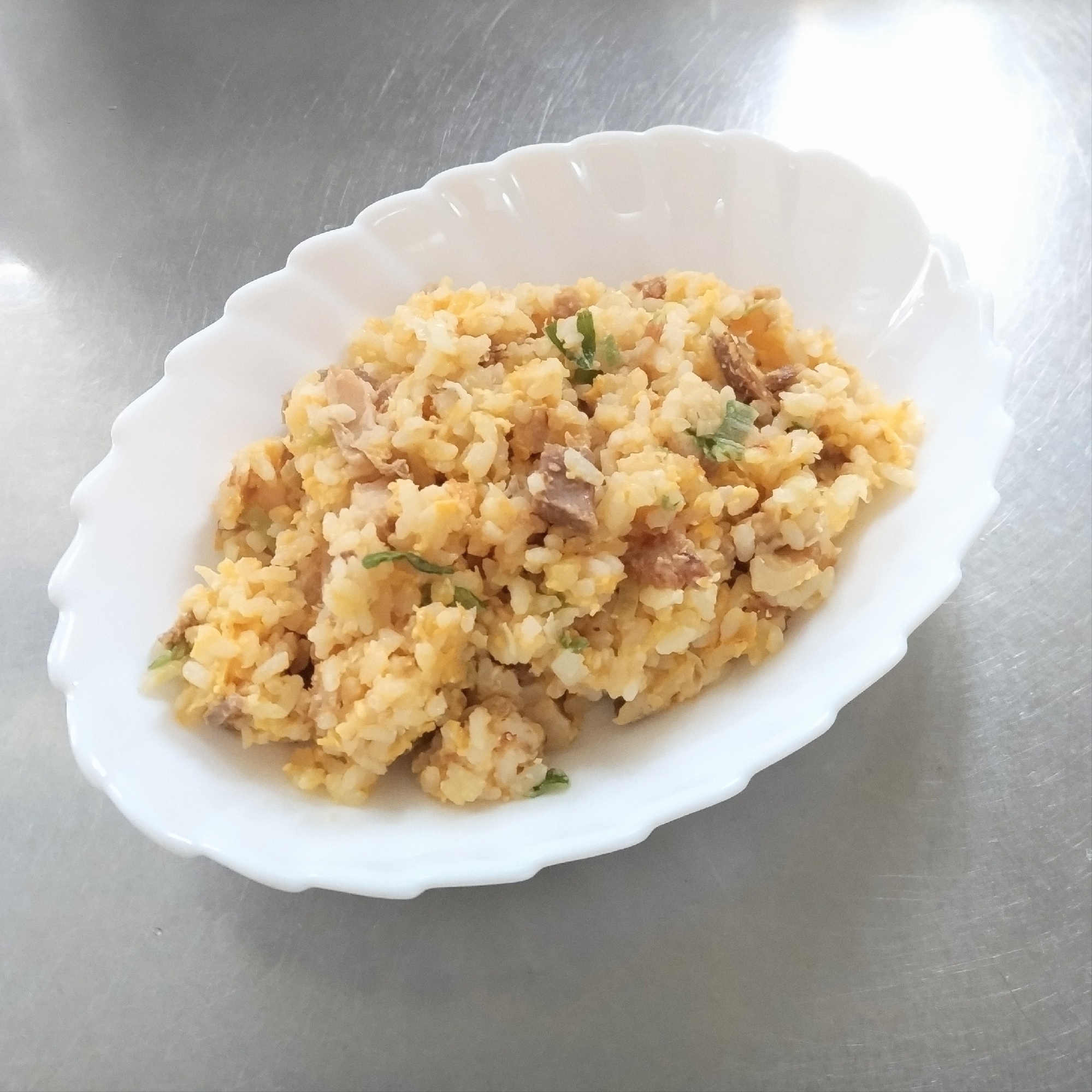 チャーシューたっぷりの炒飯