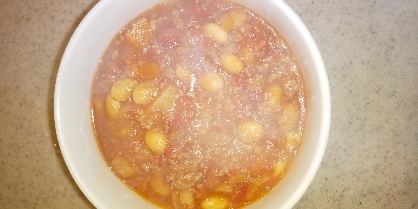 給食みたいな☆ポークビーンズ
