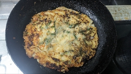 にらチーズチヂミ