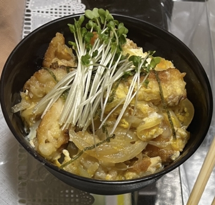 カツ丼～めんつゆ白だし～