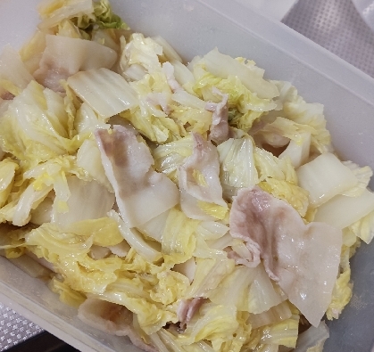 豚バラ白菜