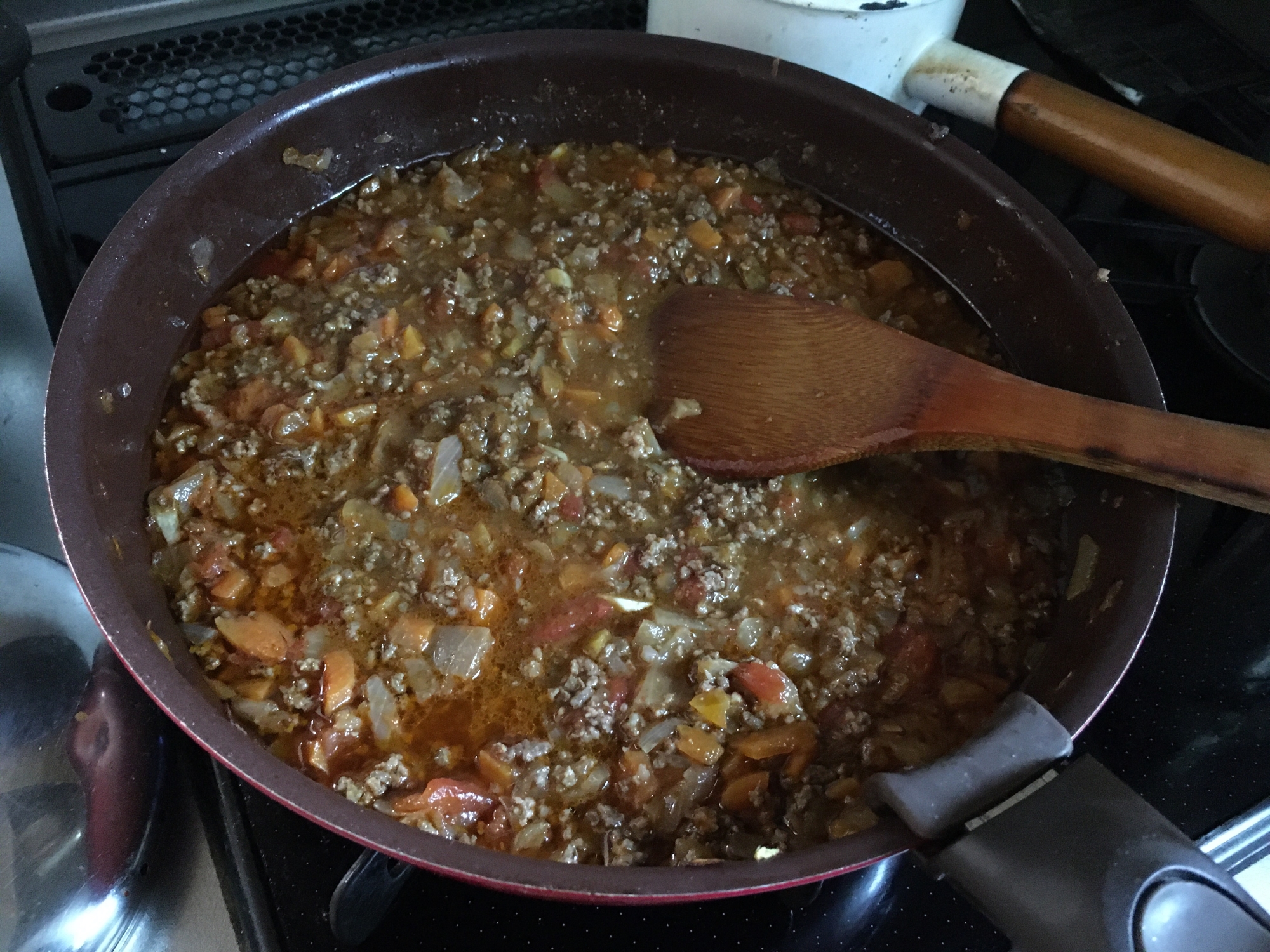 野菜たっぷりキーマカレー