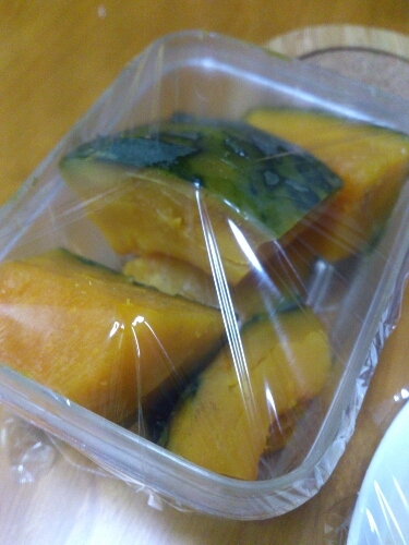 冷凍かぼちゃｄｅ煮物