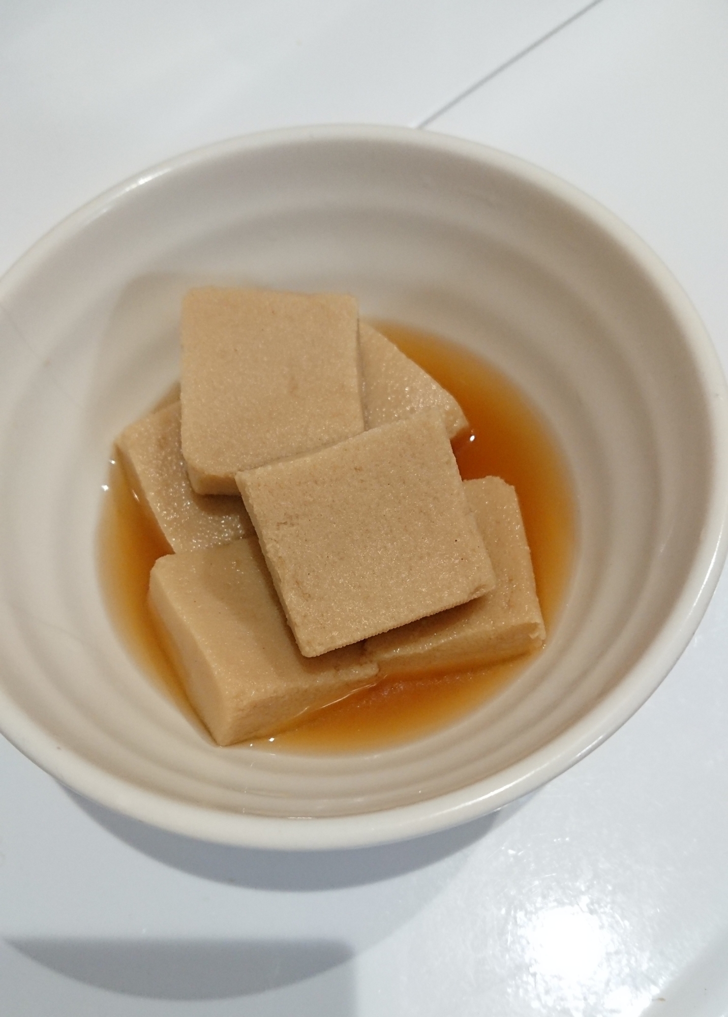 高野豆腐の含め煮