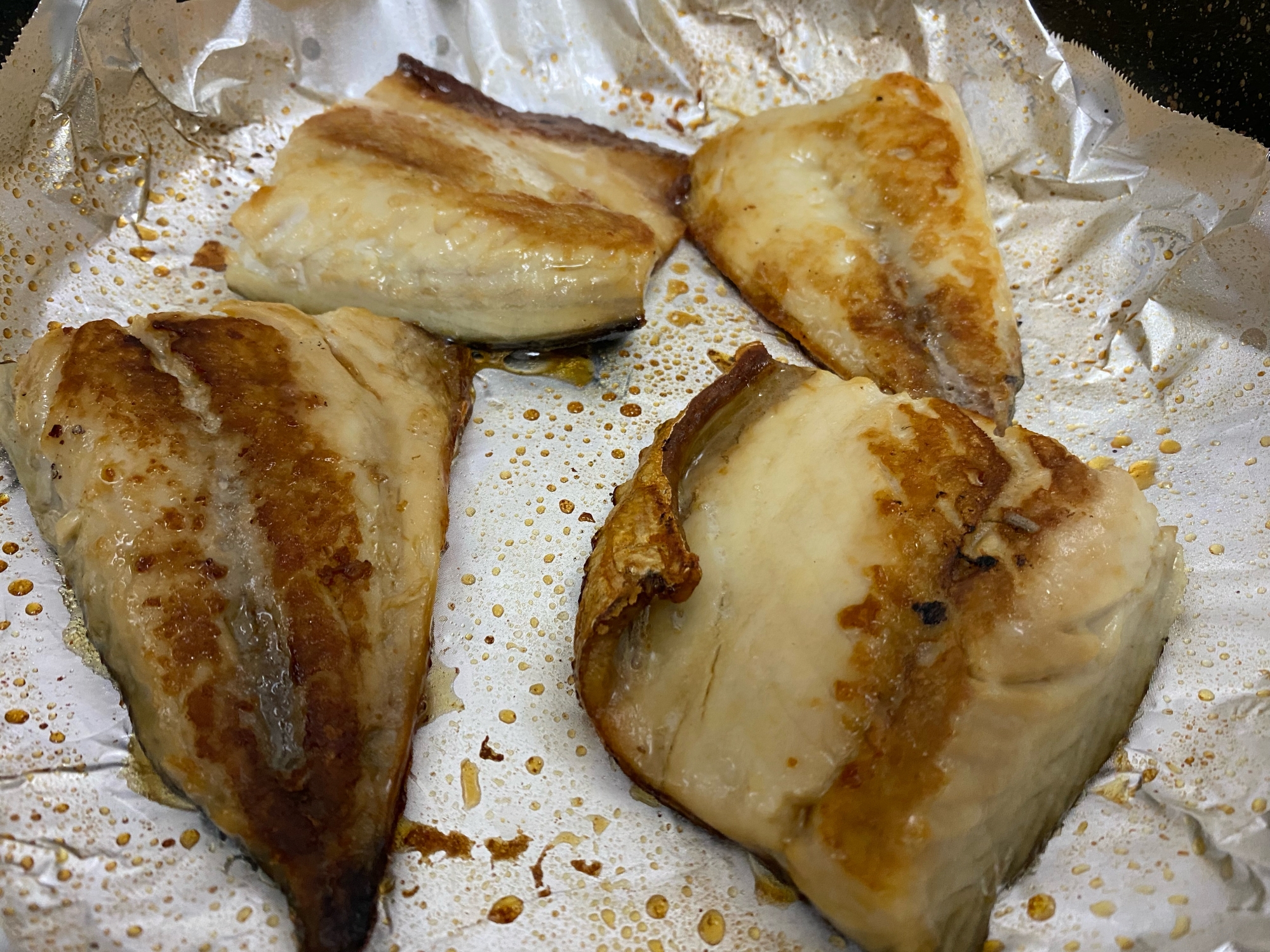 油を使わずに✨焼き塩サバ