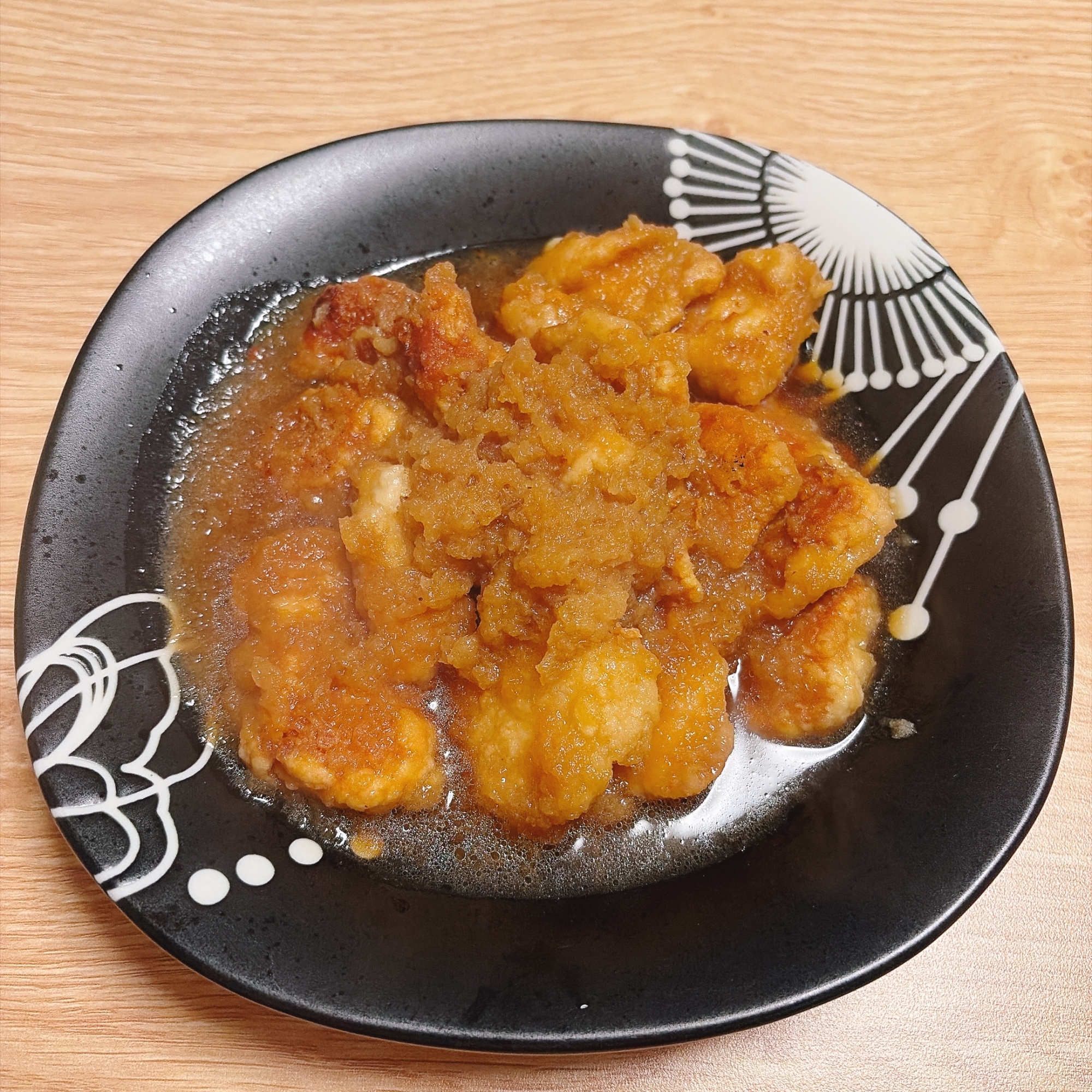 鶏むねのみぞれさっぱり煮。