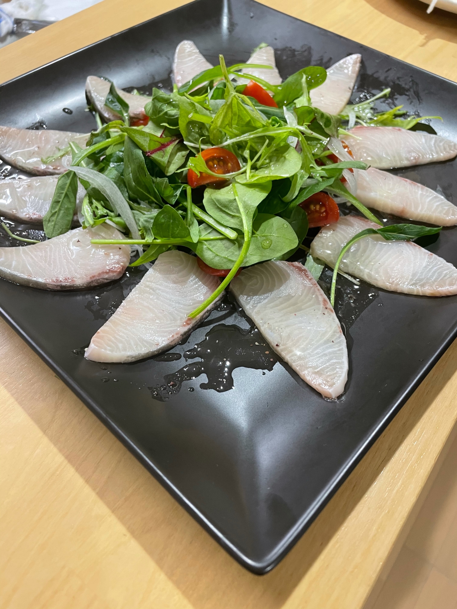 超簡単 カンパチカルパッチョ レシピ 作り方 By アロハgd 楽天レシピ 超簡単 カンパチカルパッチョ レシピ 作り方 By アロハgd 楽天レシピ